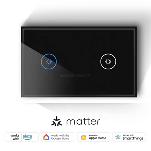 Matter US Standard Intelligent Switch Smart Touch Switch wireless wall socket switch