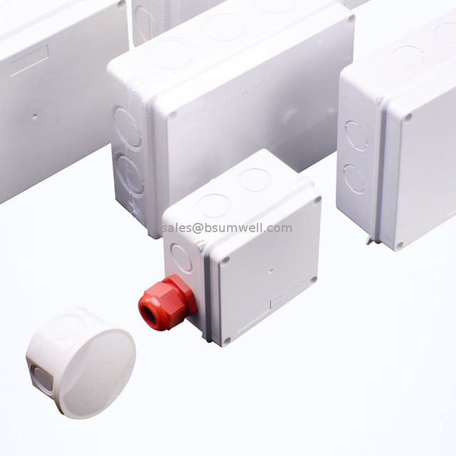 Enclosure Waterproof Plastic Outdoor Electrical Junction Box outside electrical junction box