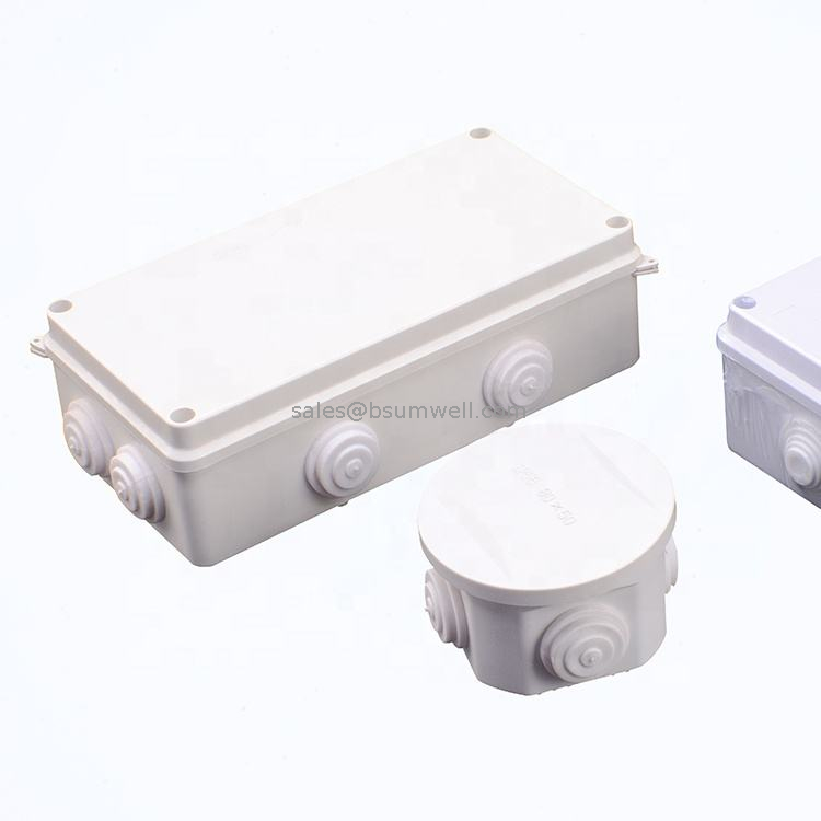 Electrical water proof Pvc Junction Box Connect Box For Electrical