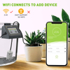 Sprinkler Timer for Outdoor Yard Garden Programmable Water Timer Hose Faucet with Water Flow Meter Timer Wifi Irrigation System