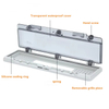 PS-WS80 Series A Type Distribution Box Monitor Window Waterproof Electrical Covers