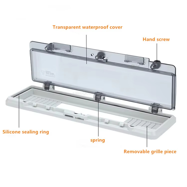 PS-WS8181-C 86 Type Distribution Box Monitor Window for Mccb And Meter Outdoor Service Panel