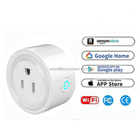 Tuya US/EU/AU/UK Smart Plug Remote Control Wireless 10A/16A WIFI Smart Sockets Google Alexa WIFI Smart Power Plug Socket