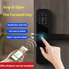 Fingerprint Smart Door Lock BLE smart lock security doors
