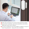 WiFi Door Sensor Smart Door Open/Closed Alarm Wifi Window Sensor Smartlife APP Work With Google Home Alexa