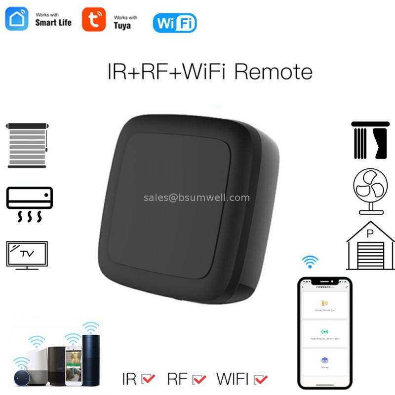 New Tuya Wifi Zigbee IR RF433 Remote Control For Air Conditioner TV Smart Home Infrared Universal Remote Control