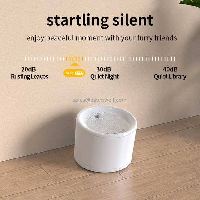 Wholesale Oem 2.5L Automatic APP Smart Electric Wifi Wireless Custom Pet Water Dispenser Drinking Fountain for Cat Dog