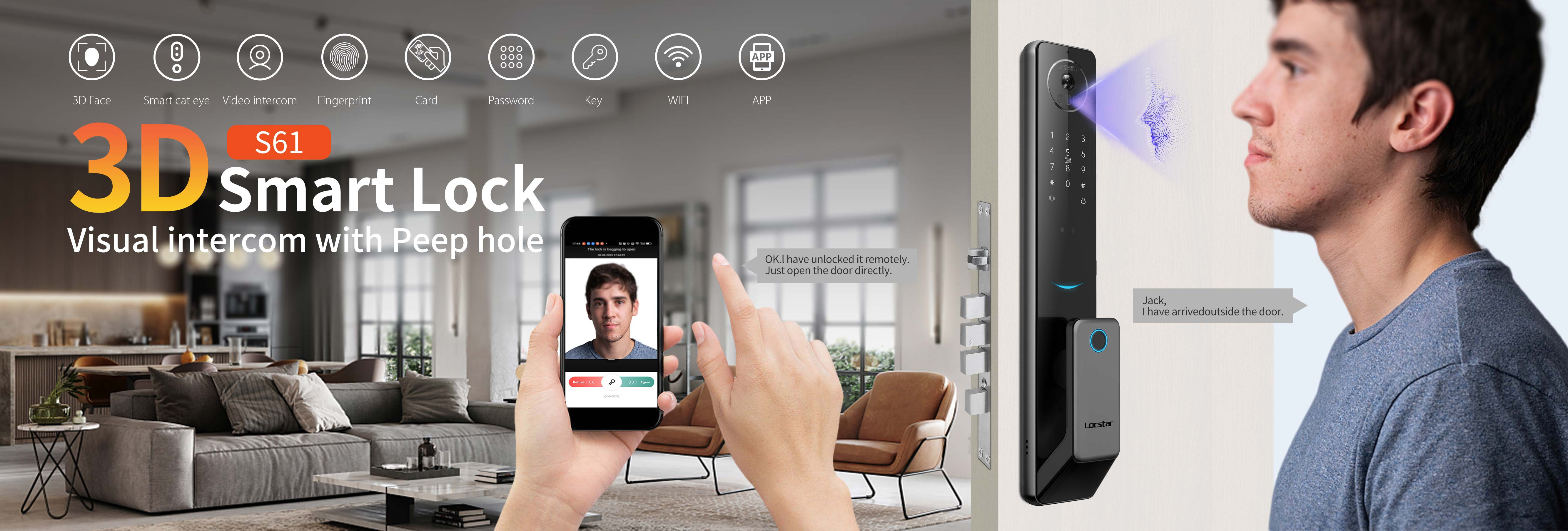 3D Face Recognition Smart Lock