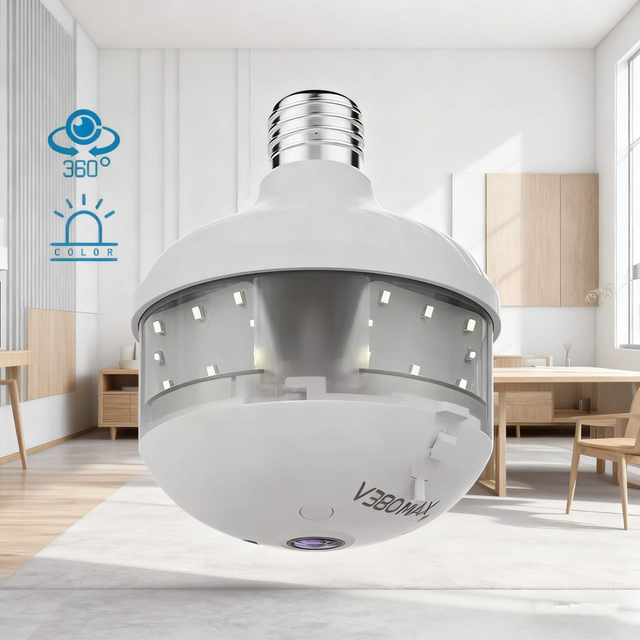 3MP Fisheye Small Business Monitoring Cam