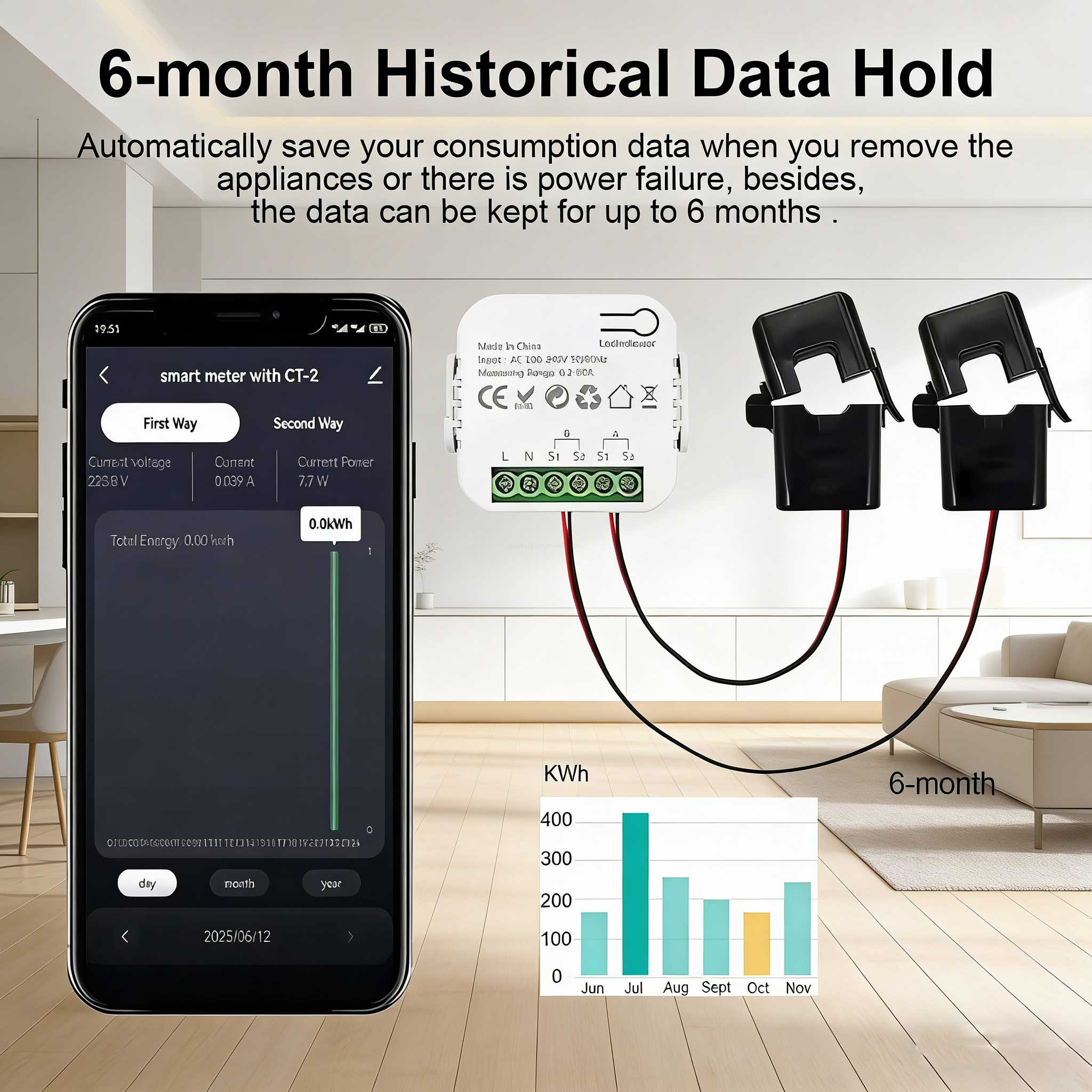 Voice-Controlled Home Energy Consumption Mete