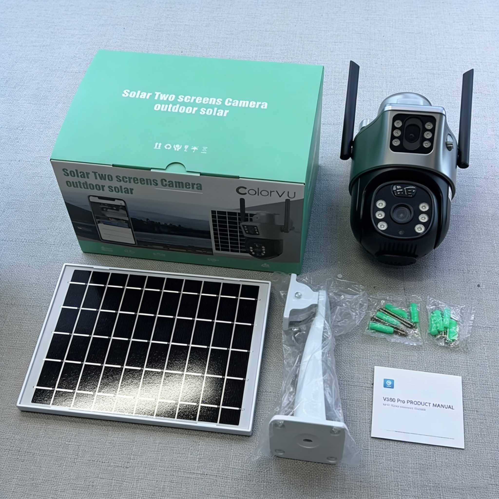 solar 4G WiFi security camera