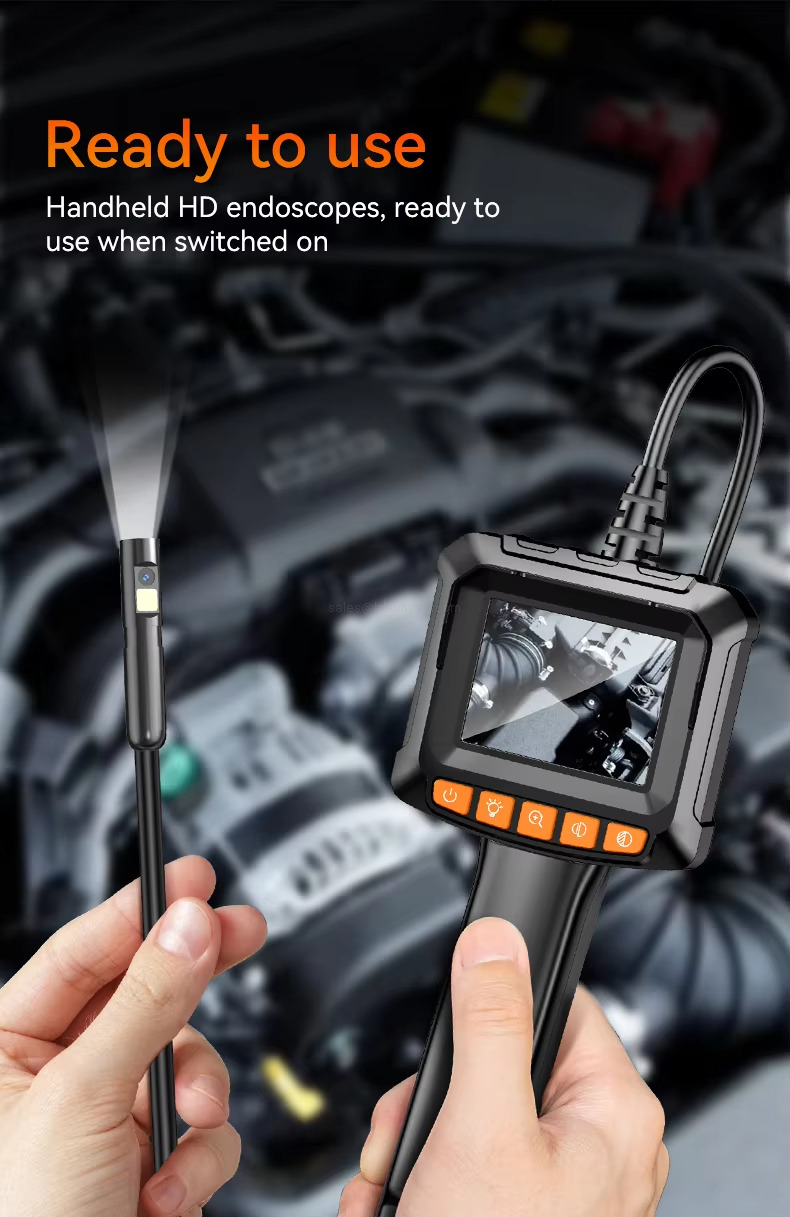 Handheld HD endoscopes, ready to