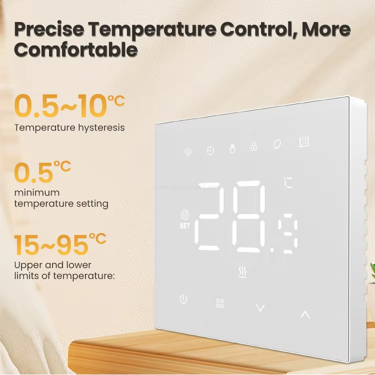 Precise Temperature Control, More Comfortable