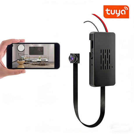 Mini DIY 1080P WiFi Wireless Camera Wide Angle Motion Face Sound Detection Long Recording Real Time View 5-7hrs Battery