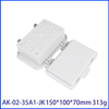 Outdoor Waterproof Plastic Junction Box IP65 Rated Electrical Enclosure for Industrial and Home Use