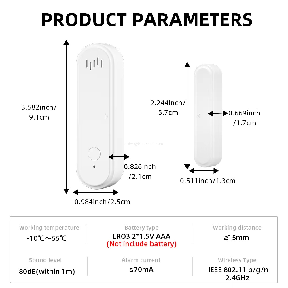 PRODUCT PARAMETERS