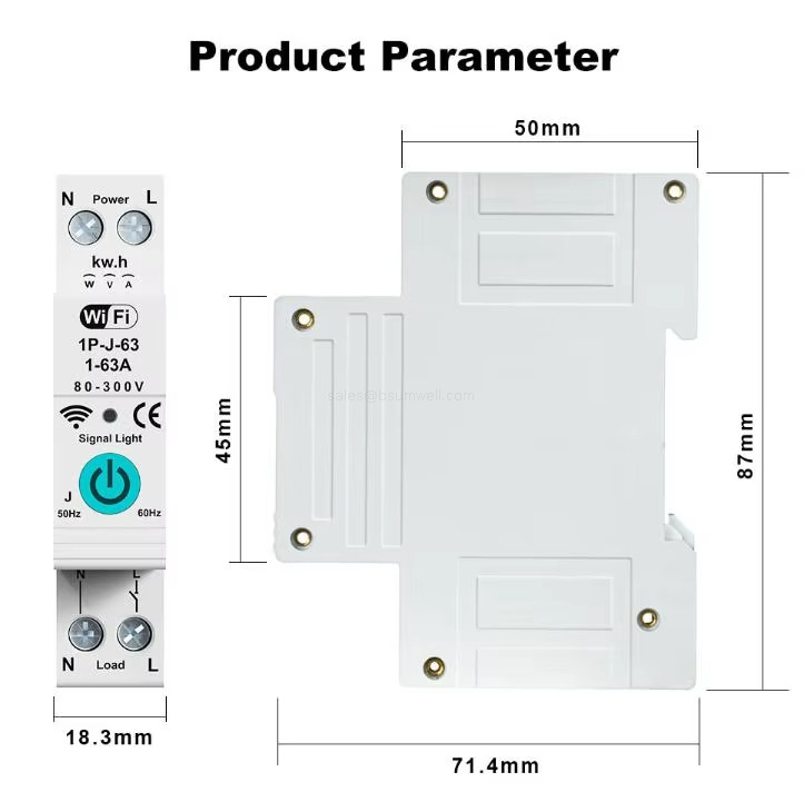 Tuya App WiFi Power Monitor