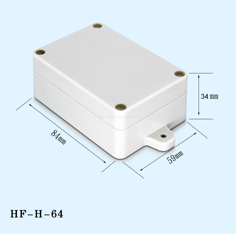 Custom Waterproof Electronic Instrument Junction Box Durable ABS Enclosure Plastic Junction Box Projects