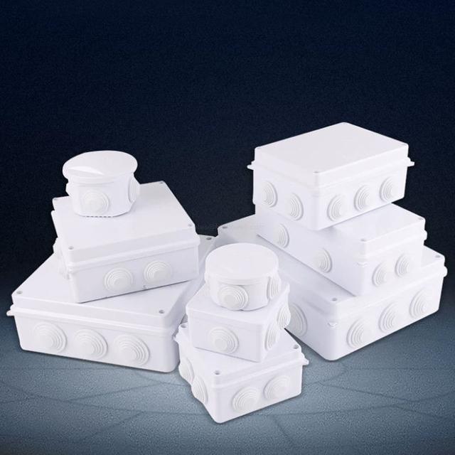 Durable ABS Plastic RA RT Junction Box Weatherproof Electrical Enclosure with Knockout Holes