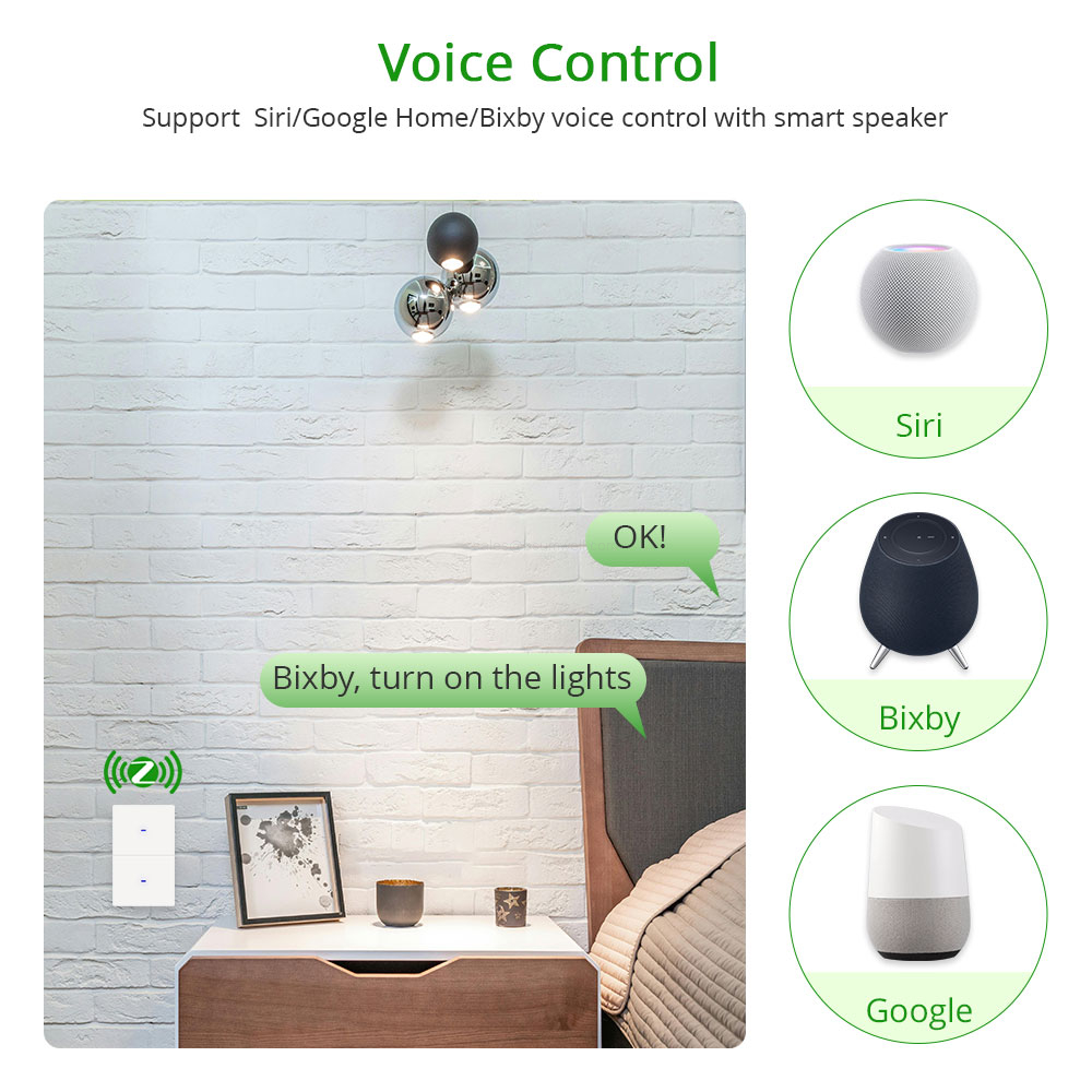 Voice control smart switch 16A