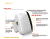 2.4Ghz 300Mbps Wireless WiFi Extender 802.11N Signal Amplifier WiFi Repeater 