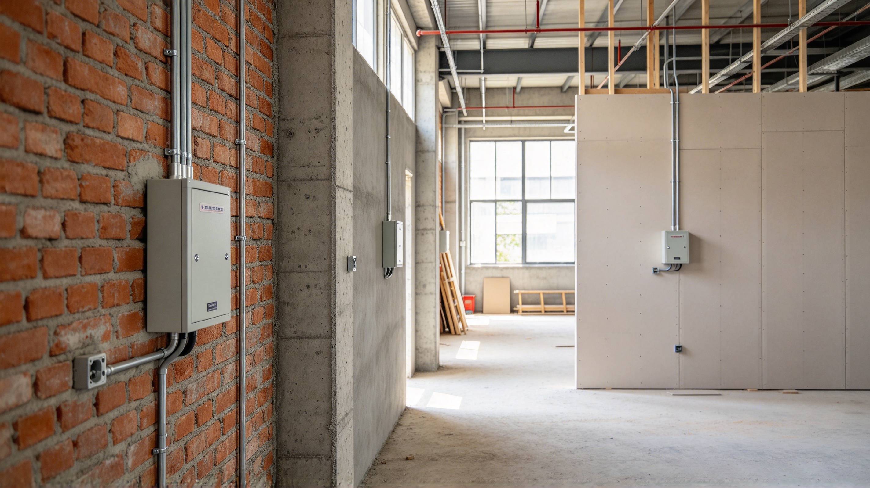Surface mount electrical enclosure installation on brick, concrete, and drywall walls - retrofit project guide.jpg