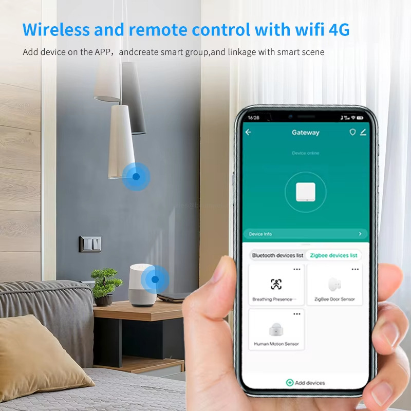 Wireless and remote control with wifi 4G