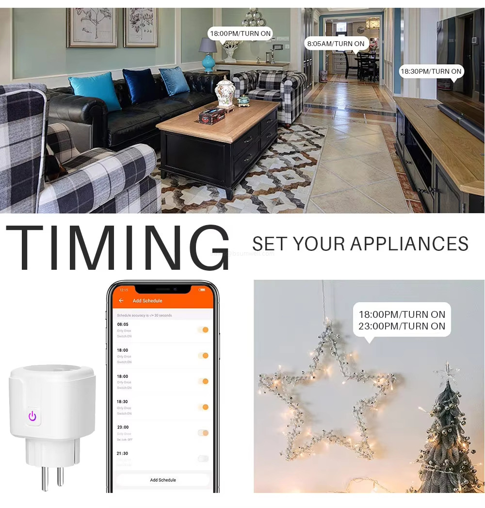 TIMING SET YOUR APPLIANCES