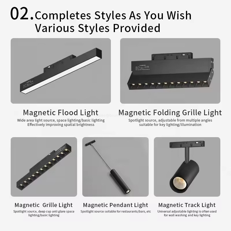 magnetic Track Light System