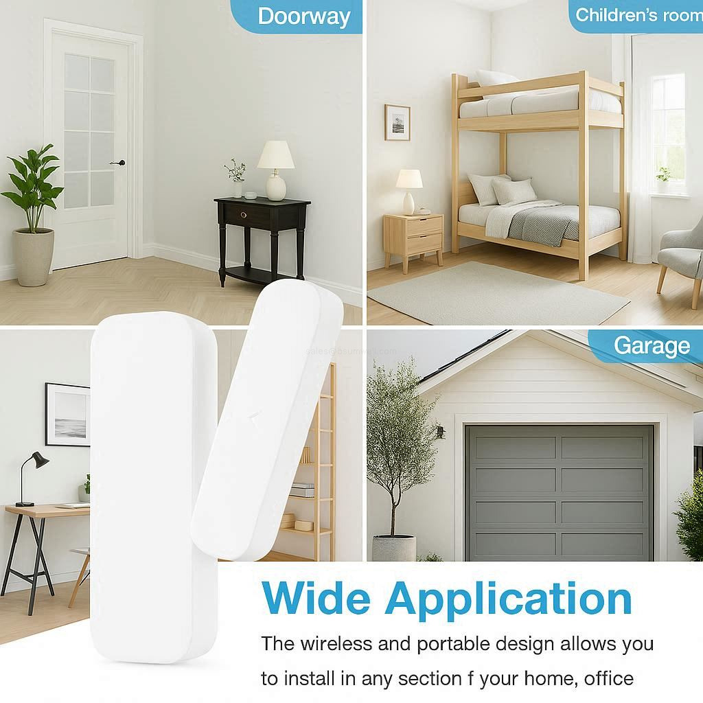 Tuya WiFi Smart Door Sensor with Siren