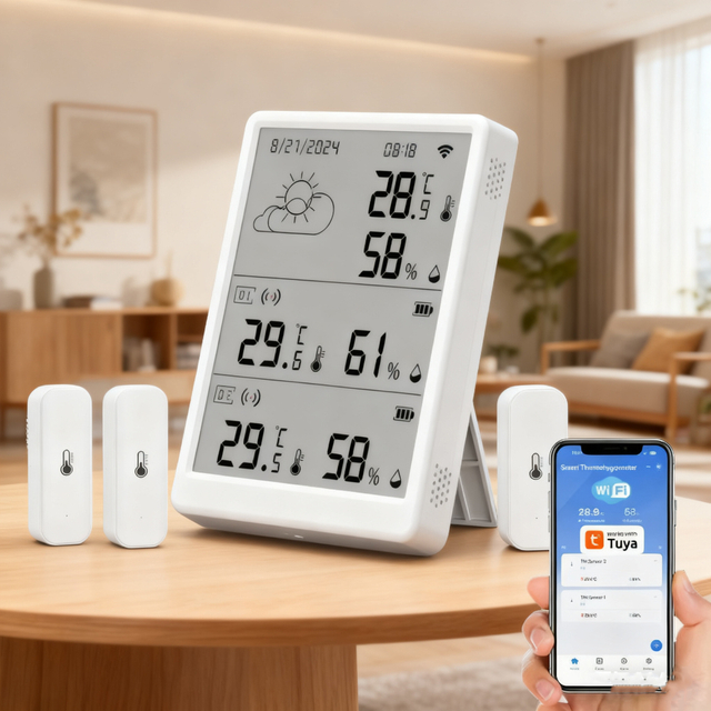 Calibration Function smart temp sensor Tuya
