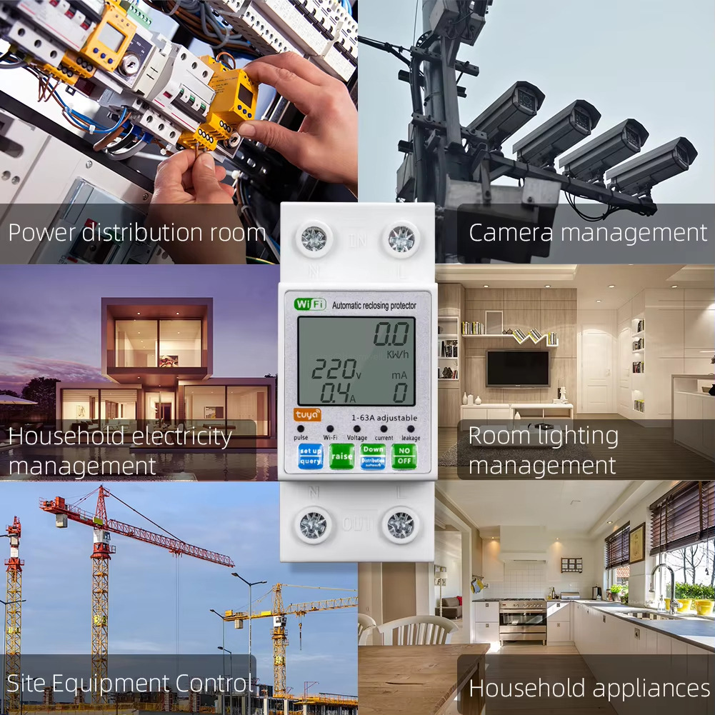 Monitoring Circuit Breaker Timer Relay For Smart Home