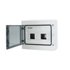 HA4 Waterproof Plastic Distribution Box 4 Way Outdoor PVC Junction Box For Photovoltaic Solar Switch Control