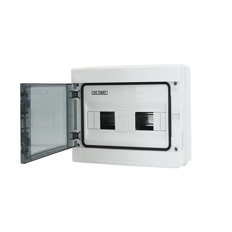HA4 Waterproof Plastic Distribution Box 4 Way Outdoor PVC Junction Box For Photovoltaic Solar Switch Control