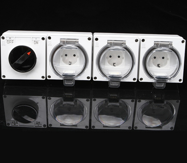 German industrial outdoor connector