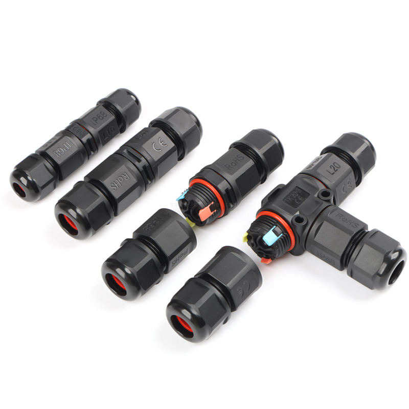IP68 Waterproof Electrical Cable Connector Junction Box for Outdoor Lighting Terminal PCB FPC L20-2/3/4/5/6P