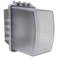 1 Gang Weatherproof In Use Outdoor Outlet Cover Extra Duty Extra Deep Receptacle Protector Clear Electrical Box Shield