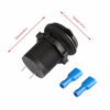 12V 24V Dual USB Charger Socket IP66 Waterproof Power Outlet For Car RV Boat Marine Truck