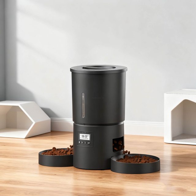 Cat Food Dispenser Feeder