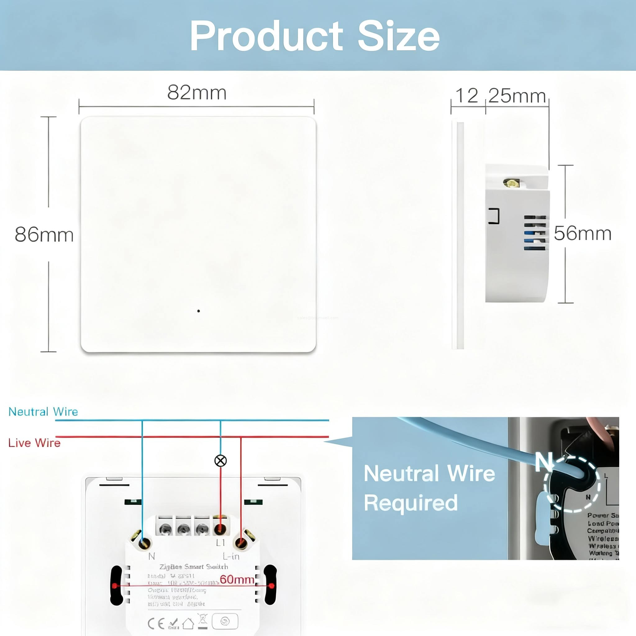 Smart Home Wifi Switch With Alexa