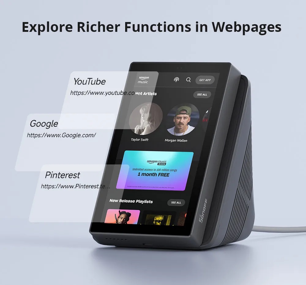 Explore Richer Functions in Webpages
