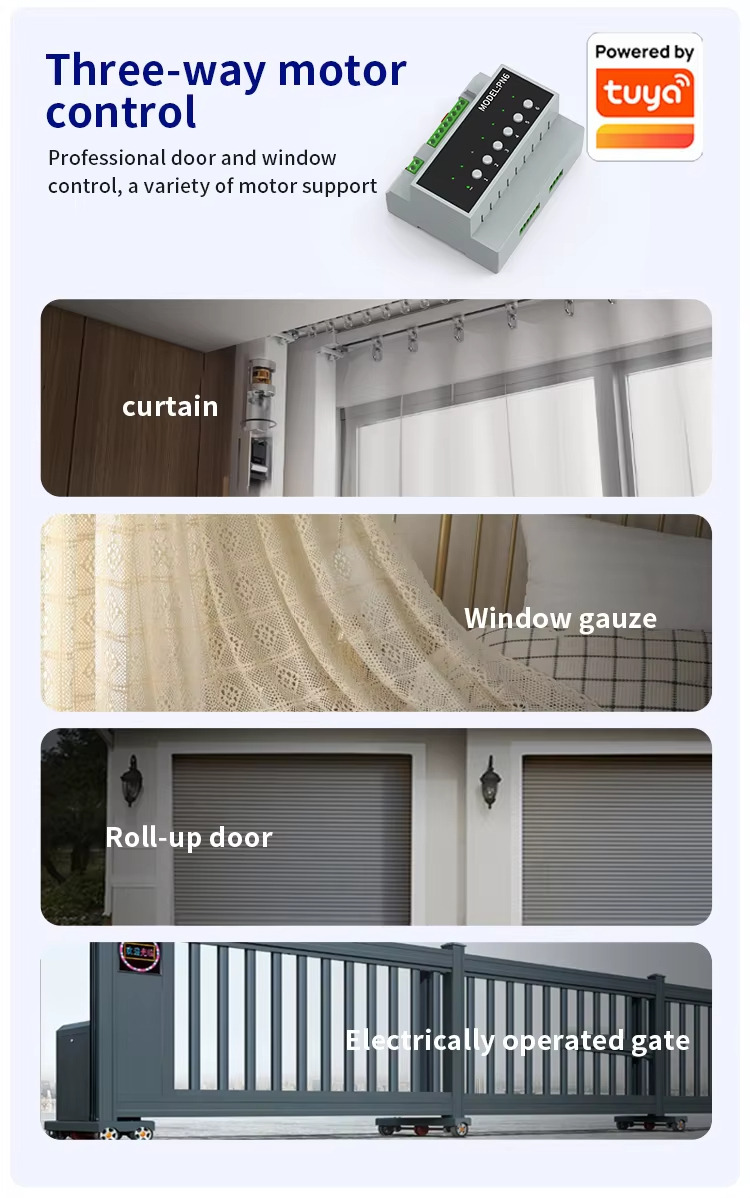 control Three-way motor