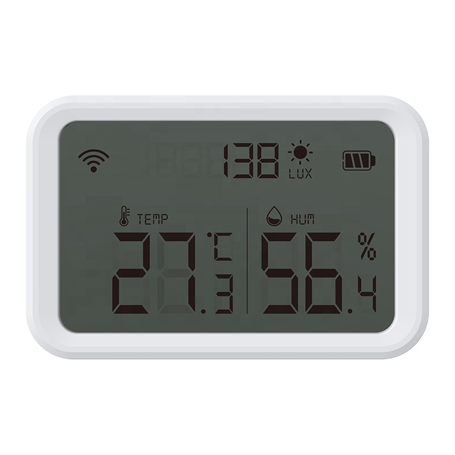 ZigBee Light Sensor Temperature and Humidity sensor LCD Display take the temperature