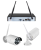 Hot Waterproof 1080P Wireless Night Vision NVR Kit Tuya Smart Surveillance Security PTZ 8CH Wifi Cctv P2P Camera System