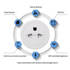 Hot-sell 240V UK Smart WiFi Socket WiFi Smart Switch Plug