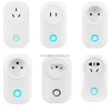 Smart Plug Tuya Smart Life Work with Google Home Amazon Alexa WiFi Wireless US Mini WiFi 16 Amp Smart Plug Enclosure Oem