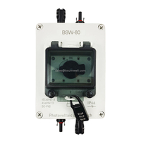 Changeover Multi Positions 5-160A Universal Electric Battery Car Dual Power DIY Rotary Cam Switch Electrical Dc Isolator Switch Junction Box