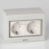 Weatherproof Wall Switched Socket 2 Gang Socket Ip55 Electric Safe Waterproof Outdoor 220v Switch And Socket