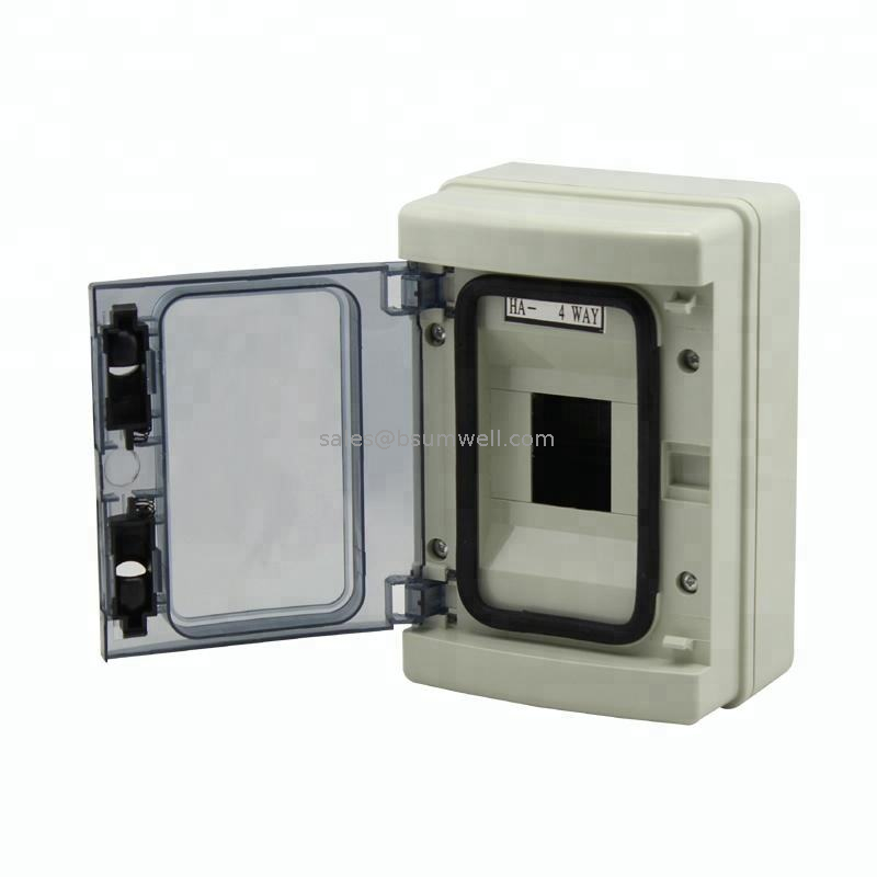 New product HA-4WAYS IP65 waterproof outdoor Plastic Combiner Box Junction box distribution box