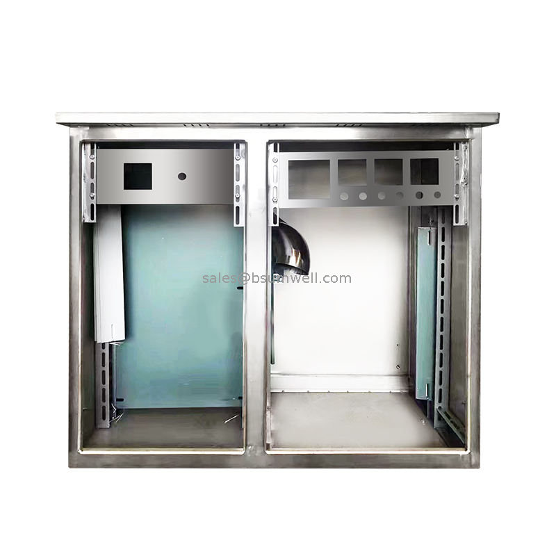 Wholesale Stainless Steel Metal Chassis Case Sheet Metal Fabrication Waterproof Electric Box Sheet Metal Housing